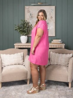 Textured Dolman Sleeve Woven Dress | S - XL -Discount Divas Shop cebbb2c530d88da7eb0f7f6e22b03f35