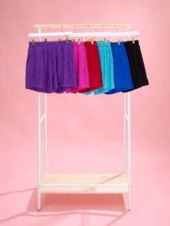 Crinkly Shorts With Pockets By DD Design | S - 3XL Pair W/ Sku61197 -Discount Divas Shop d028b375c604928222b73162aedcbfd2