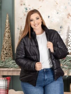 The "Not So Puffy" Puffer Jacket By DD Design | XS - 2XL -Discount Divas Shop d09d4fcc95c87f29bed12a8f9267cd0c