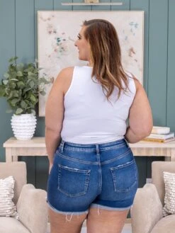 Zenana Distressed Cuffed Raw Hem Denim Shorts | S-3X 19 Zenana Distressed Cuffed Raw Hem Denim Shorts | S-3X -Discount Divas Shop d29f6cf2b5ef38840e45e165670a0d1b