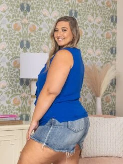 Sleeveless V Neck Ruffled Top | S - 3XL 7 Sleeveless V Neck Ruffled Top | S - 3XL -Discount Divas Shop d305825fd38fa132bcc12535744d545c