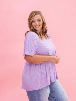 V Neck Slinky Raised Rib Top By DD Design | S-3X -Discount Divas Shop d4376ee89b44437e0f0c8e92952f9b27