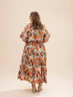 Short Sleeve Flower Printed Midi Dress | S-3XL 13 Short Sleeve Flower Printed Midi Dress | S-3XL -Discount Divas Shop d4ab6ef46c4f2870282e68edbd4c3ce2