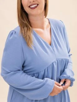 Airflow Long Puff Sleeve Babydoll Dress | S-3XL -Discount Divas Shop d5aad0e67484b4e44595257969d43e2c