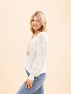 Teddy Bear Graphic Open Knit Sweater | S-L -Discount Divas Shop d71aaae8adcd2a65b525865f101b15e5