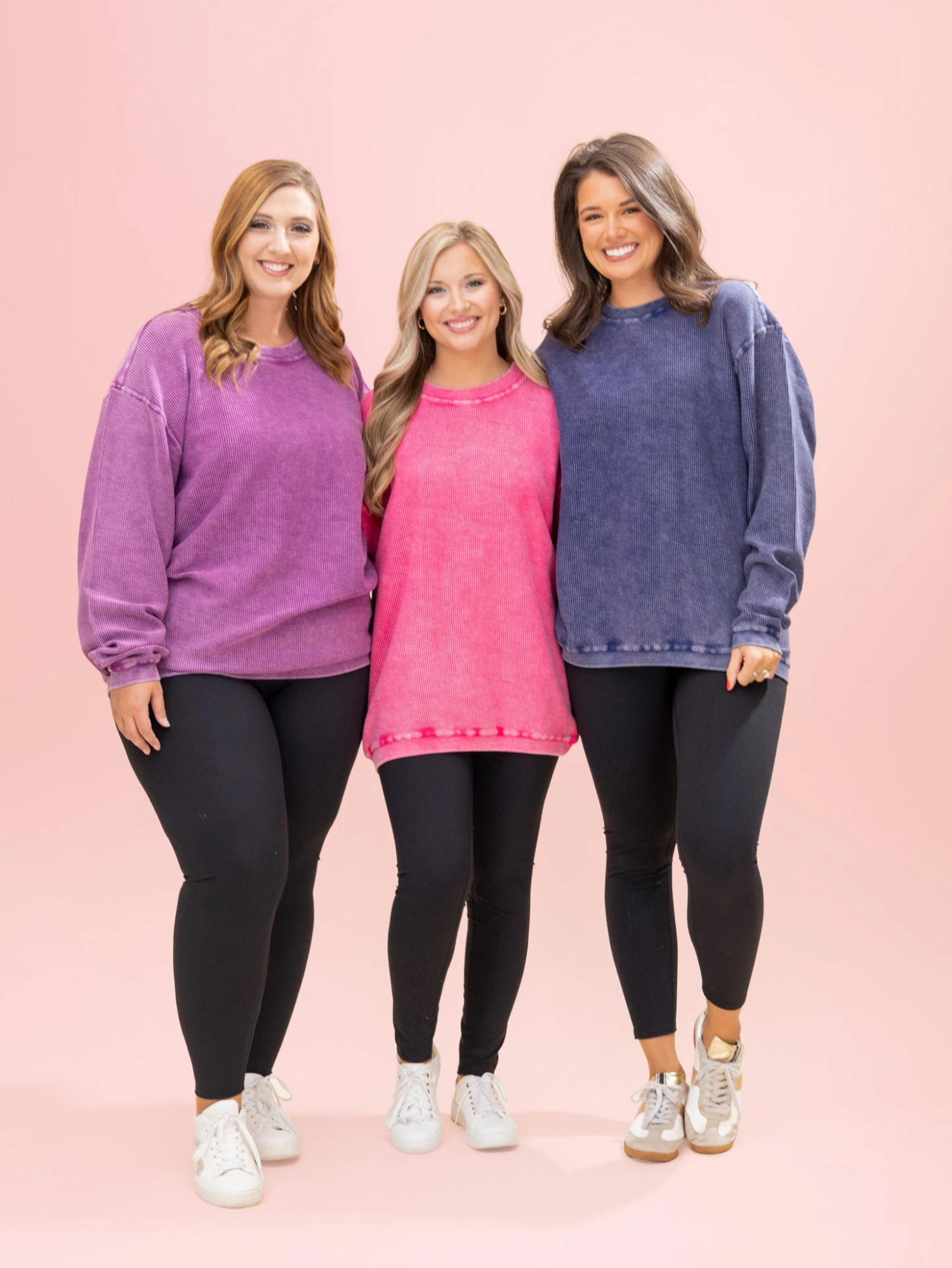 100% Cotton Washed Ribbed Pullover By DD Design | S-2X 2 100% Cotton Washed Ribbed Pullover By DD Design | S-2X - Image 2