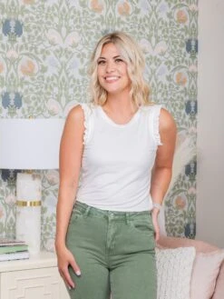 Round Neck Sleeveless Top | S - 3X -Discount Divas Shop d853184d00014a0a83c86b46cf33d25f