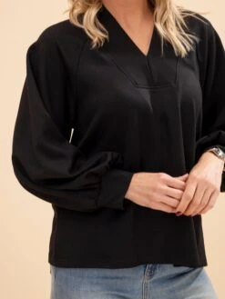 Long Sleeve V Neck Top | S-L 13 Long Sleeve V Neck Top | S-L -Discount Divas Shop d87387918e6ca051d8c344a46ef489ce