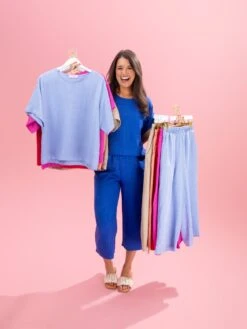 Short Sleeve Round Neck Top By DD Design | S-3XL Pair W/ Sku62069 & Sku62071 -Discount Divas Shop d8cd92ce402c0eb8e8fb75c1728ff841