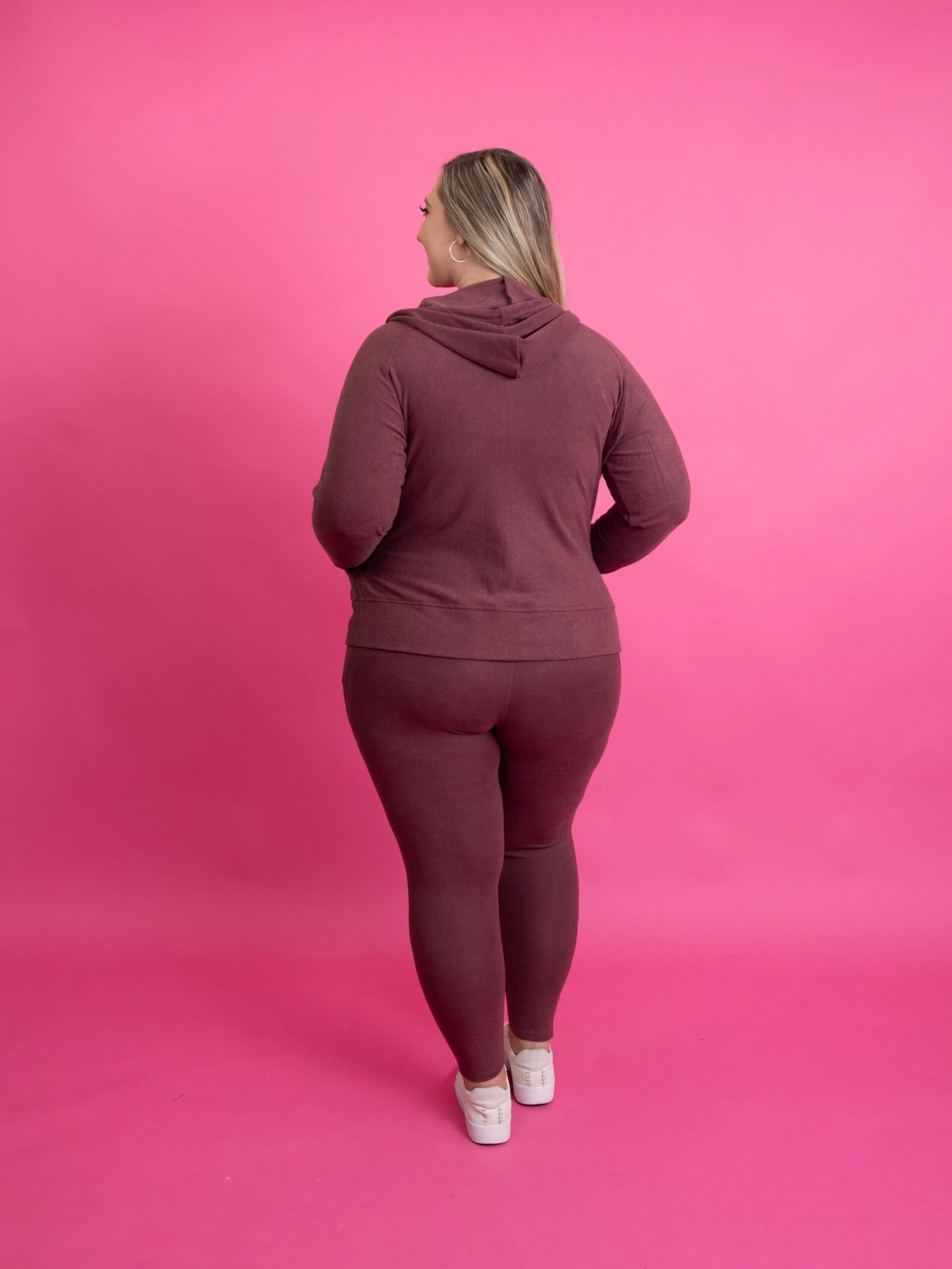 Full Zip Hooded Jacket & Leggings Set | S-L 5 Full Zip Hooded Jacket & Leggings Set | S-L - Image 5