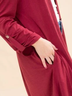 Dear Scarlett Wrinkle Free 3/4 Sleeve Open Front Cardigan | S-3X -Discount Divas Shop da52f39aef0216a32b08f5e44fa44631