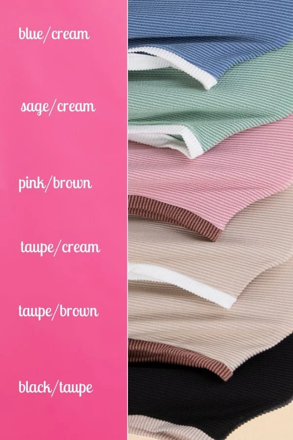 Raised Rib Short Sleeve Top | S-3XL 2 Raised Rib Short Sleeve Top | S-3XL - Image 2