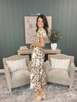 Floral Print Keyhole Back Puff Sleeve Elastic Hem Top | S-3X Set W/53107 -Discount Divas Shop dcf542f66cd191c0f276ce8b15e37923