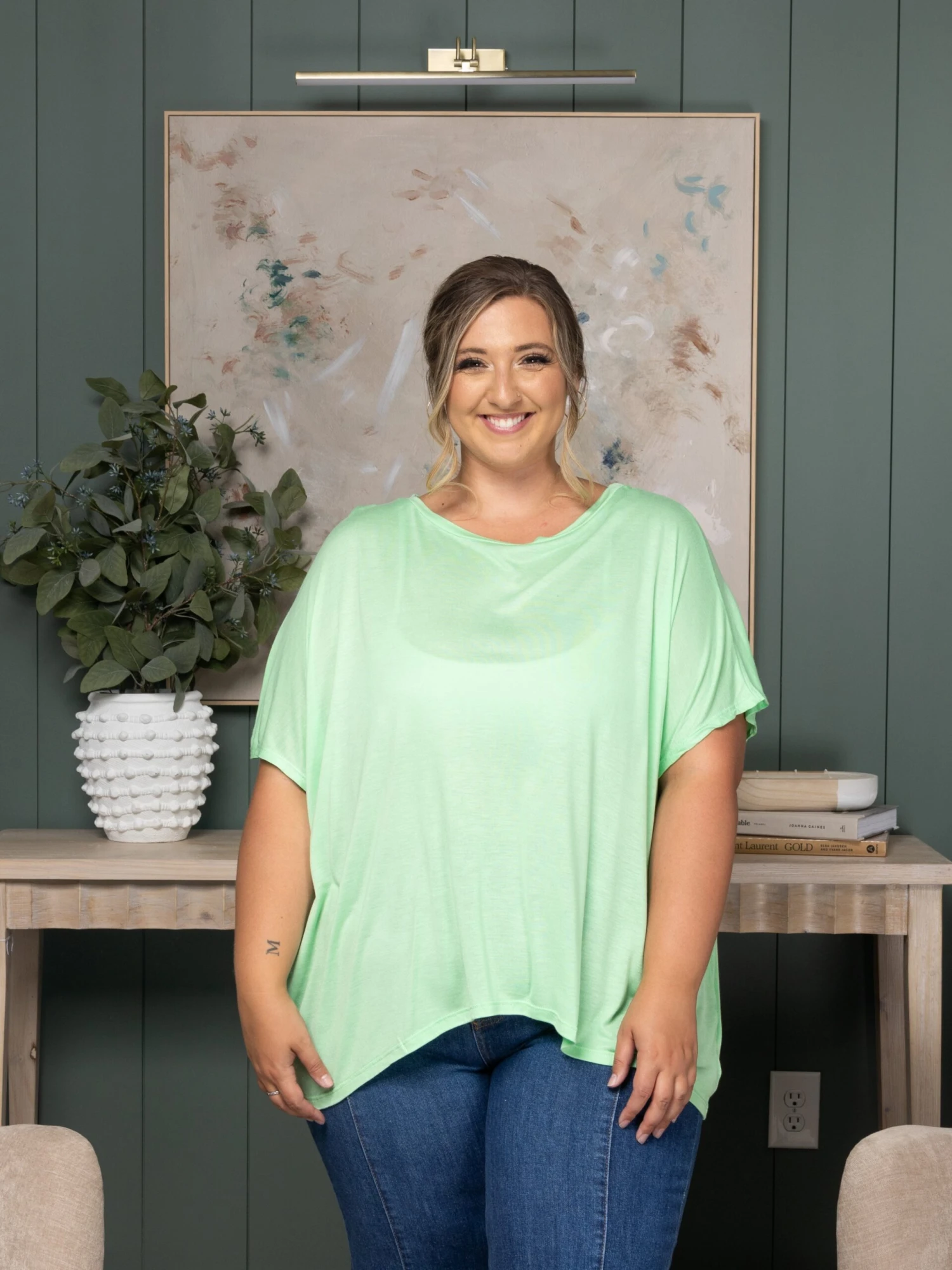 Round Neck Oversized Tank Top | S-3XL 3 Round Neck Oversized Tank Top | S-3XL - Image 3