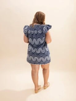 Scalloped Hem Embroidered Dress | S-L -Discount Divas Shop deca83310699ccb00f45a1b1e8424951