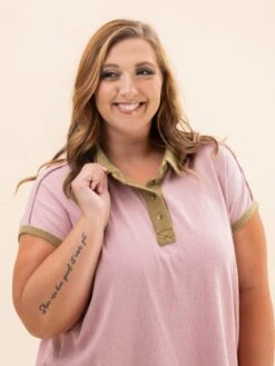 Short Sleeve Collard Top | S-L -Discount Divas Shop dee9367270d15ea703d46ef6de2685c2