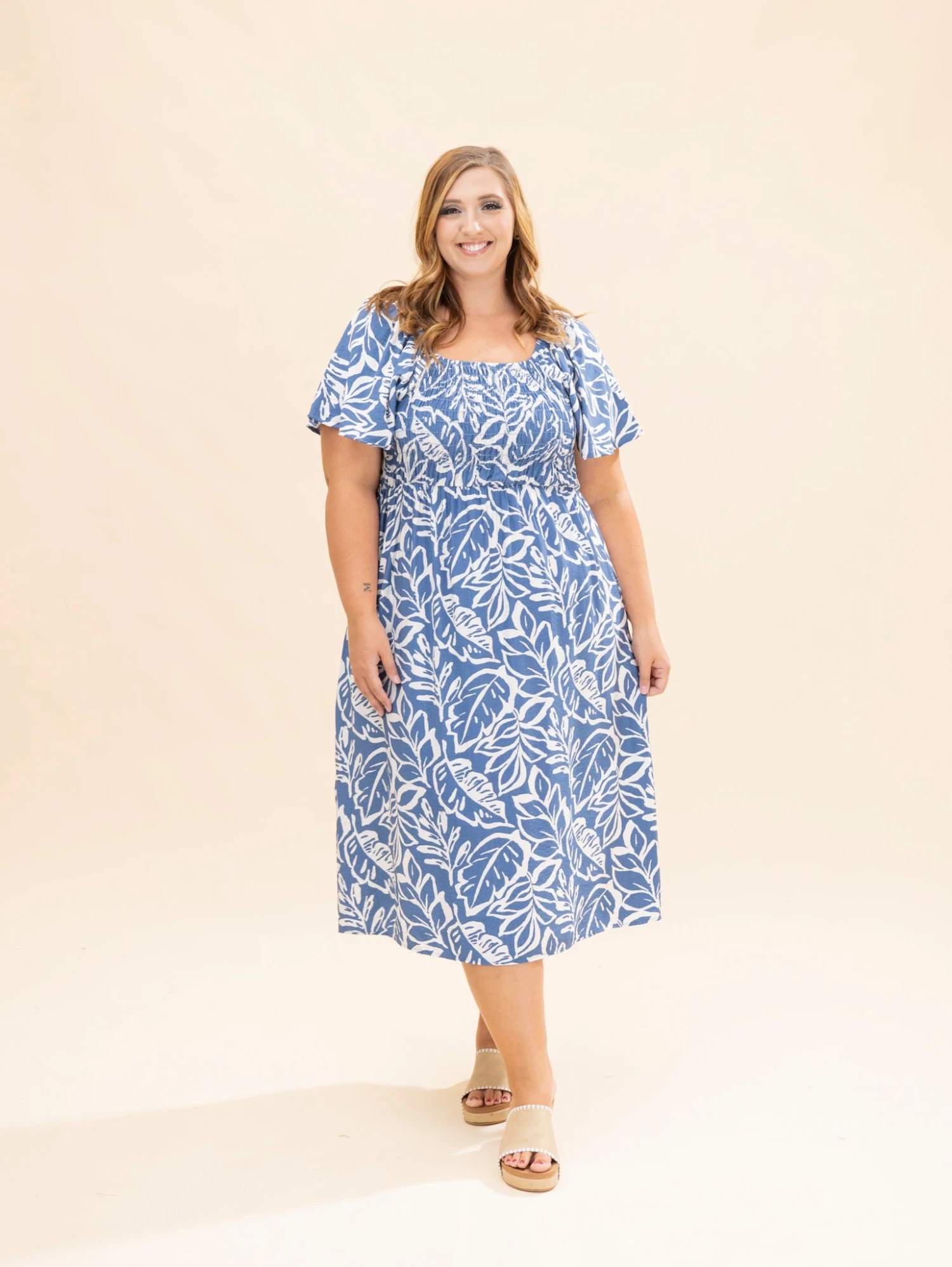 Printed Dress W/ Pockets | S-XL 2 Printed Dress W/ Pockets | S-XL - Image 2