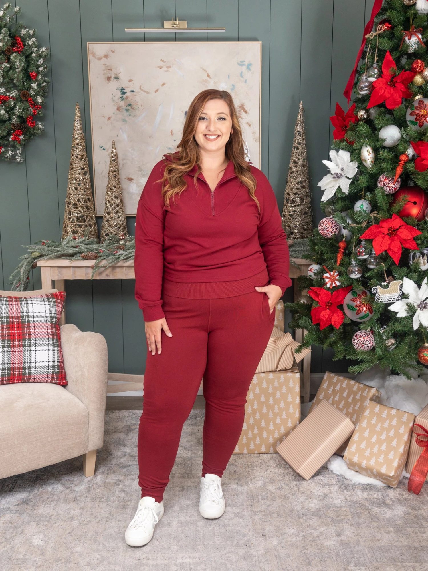 Fleece Half Zip Pullover | S-L Pair W/57323 9 Fleece Half Zip Pullover | S-L Pair W/57323 - Image 9