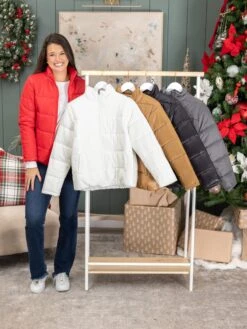 The "Not So Puffy" Puffer Jacket By DD Design | XS - 2XL