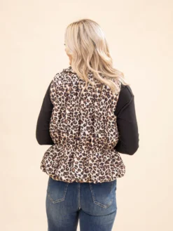 Leopard Puffer Vest By DD Design | S-3X -Discount Divas Shop e58bda4606c578817810aeb7653b1e71