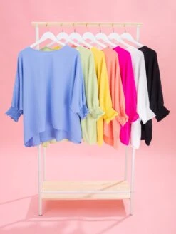 Airflow Oversized Smocked Sleeve Top By DD Design | Reg - Plus -Discount Divas Shop e6e71ccf9ab07880c0dbcf6d74cd5f9a