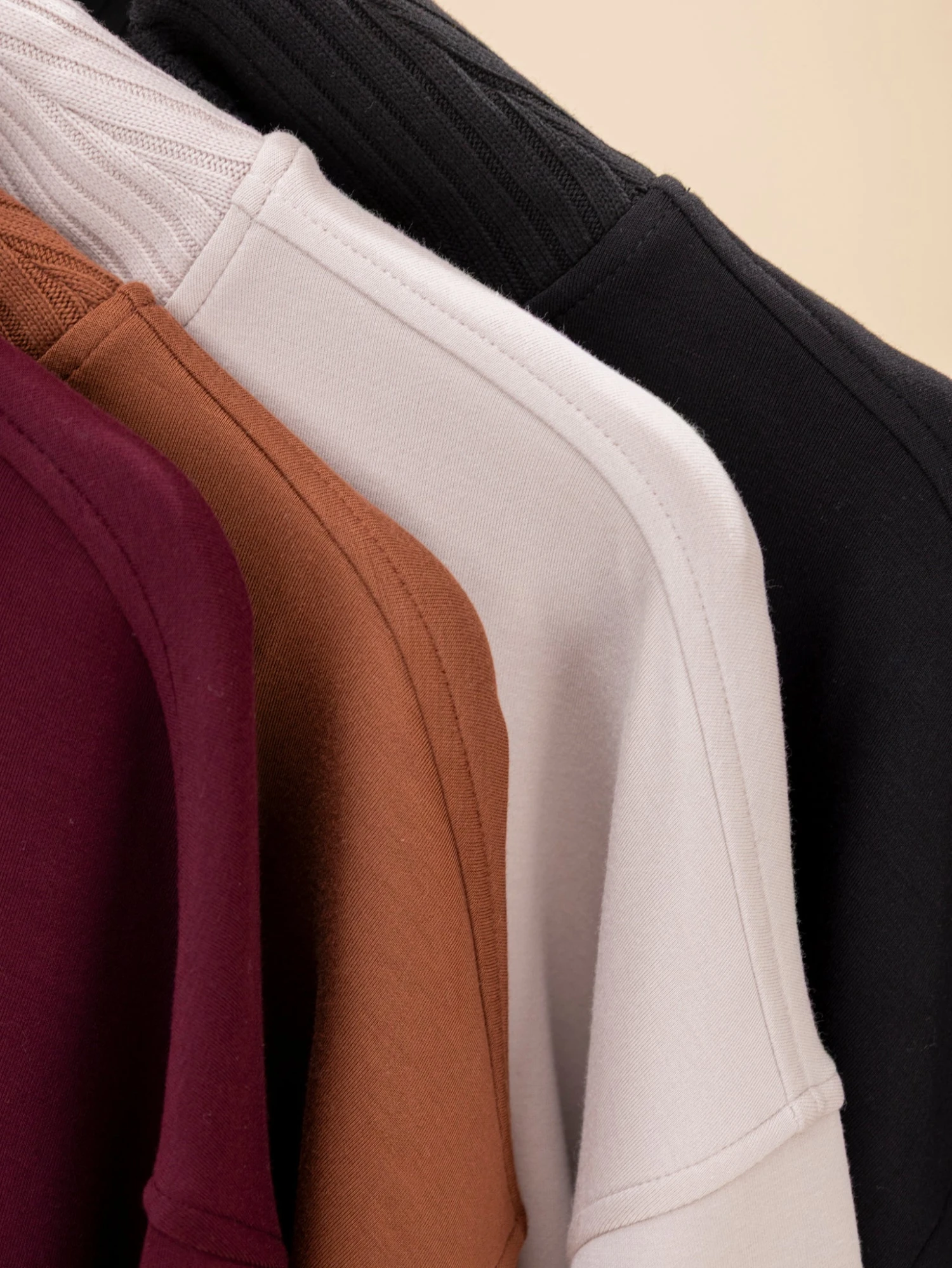 Modal Scuba Ribbed Mock Neck Pullover | S-L Pair W/ Sku64654 13 Modal Scuba Ribbed Mock Neck Pullover | S-L Pair W/ Sku64654 - Image 13