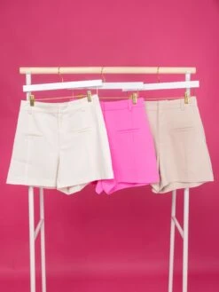 Basic Formal High Waisted Shorts | XS-XL