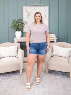 Judy Blue High Waist V Front Shorts W/ Shield Pockets | S-3XL 13 Judy Blue High Waist V Front Shorts W/ Shield Pockets | S-3XL -Discount Divas Shop e8c27aefca90458e021bee51e4177b81