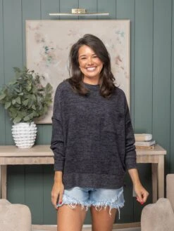 Zenana Luxe Hacci Oversized DropShoulder Top | S/M -X/L Christmas In July -Discount Divas Shop e8d98297fed09a0fb75fa94443fc3ff9