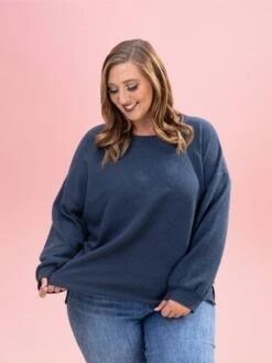 Comfy Knit Loose Fit Pullover Sweater By DD Design | S-3XL -Discount Divas Shop e91ba13c2e9a259f7d3fbc950e9d9255
