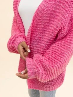 Waffle Knit Drop Shoulder Open Cardigan | XS/S-M/L -Discount Divas Shop e9a8615de43889601aa367c30d36aa66