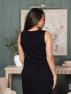 Solid French Terry Sleeveless Top | S-3XL Set W/ Sku53840 -Discount Divas Shop ea02a99bd52b688a8521e09ce10408b6