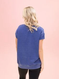 Lived In Short Sleeve Top By DD Design | S - 3XL -Discount Divas Shop eb1caad6ac182c610305848e086bb64f