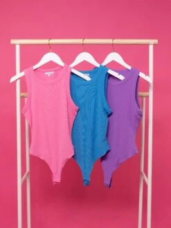 Sleeveless Tank Bodysuit | S-L *Final Sale*