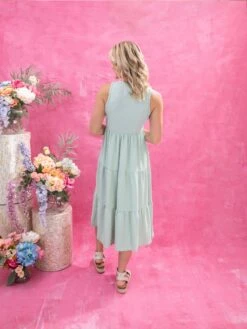 Sleeveless Tiered Dress | S - 3X -Discount Divas Shop ecd4cf2c44e85b1aa6987fa4c23a814f