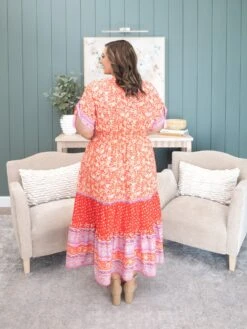 Floral Print Empire Waist Maxi Dress | S-XL -Discount Divas Shop ed845fd3554e9efb4c0f03648b2023c3