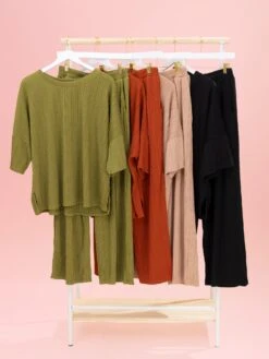 Ribbed Textured Oversized Top By DD Design | S-3XL Pair W/ Sku63862 -Discount Divas Shop ee798e64fcb42ef0134e717d1f9efb0e