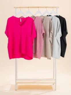 Zenana V-Neck Dolman Airflow Top | S-3XL -Discount Divas Shop ef41fae37a2d95d1a2e81d641e5b245d