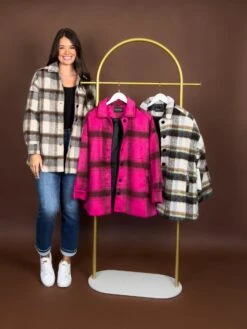 Warm & Cozy Gorgeous Plaid Shacket| S - L