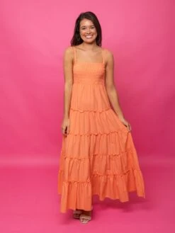 Zenana Smocked Tiered Maxi Dress W/ Spaghetti Straps | S - 3X -Discount Divas Shop eqMTEC5kPATxOCeAB5R8lIHq1z5uqOUx6YeEjeRN