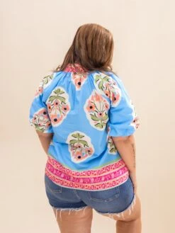 Short Sleeve Collared Top | S-2XL -Discount Divas Shop f09b2740a0da47ff79d1527f795b1866