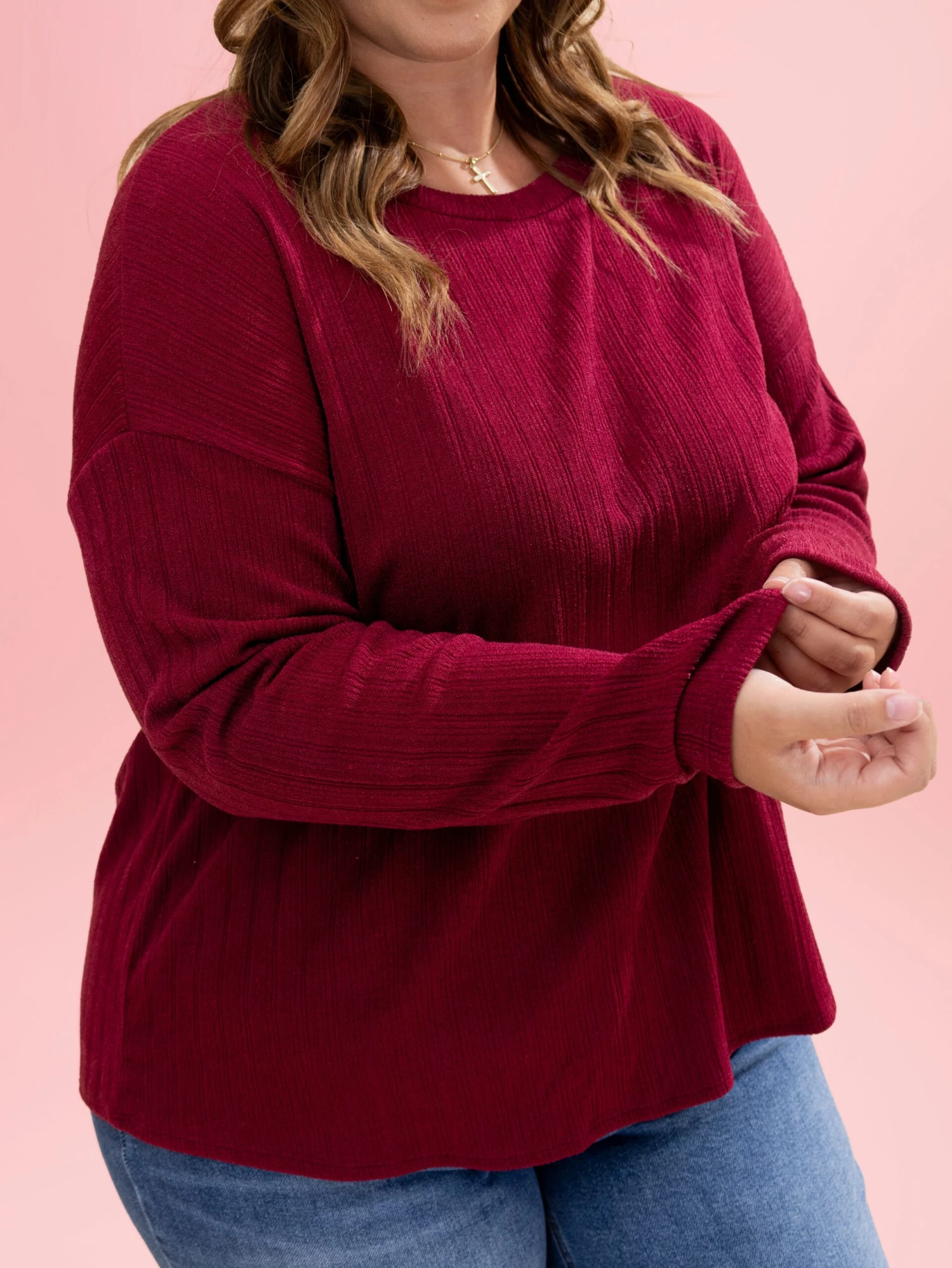 Cozy Long Sleeve Top By DD Design | S-3XL 7 Cozy Long Sleeve Top By DD Design | S-3XL - Image 7