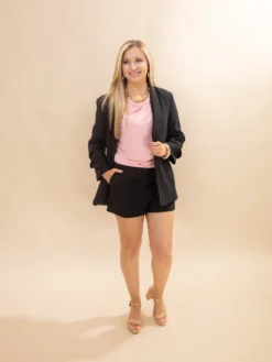 Classic Blazer Shawl Lapel Collar W/ Pockets | S-2X Pair W/ Sku60978 -Discount Divas Shop f2e5a128b43375895016743b598addf1