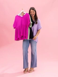 V Neck Slinky Raised Rib Top By DD Design | S-3X -Discount Divas Shop f4c88fe5ad8df32573c57df80e59b13f