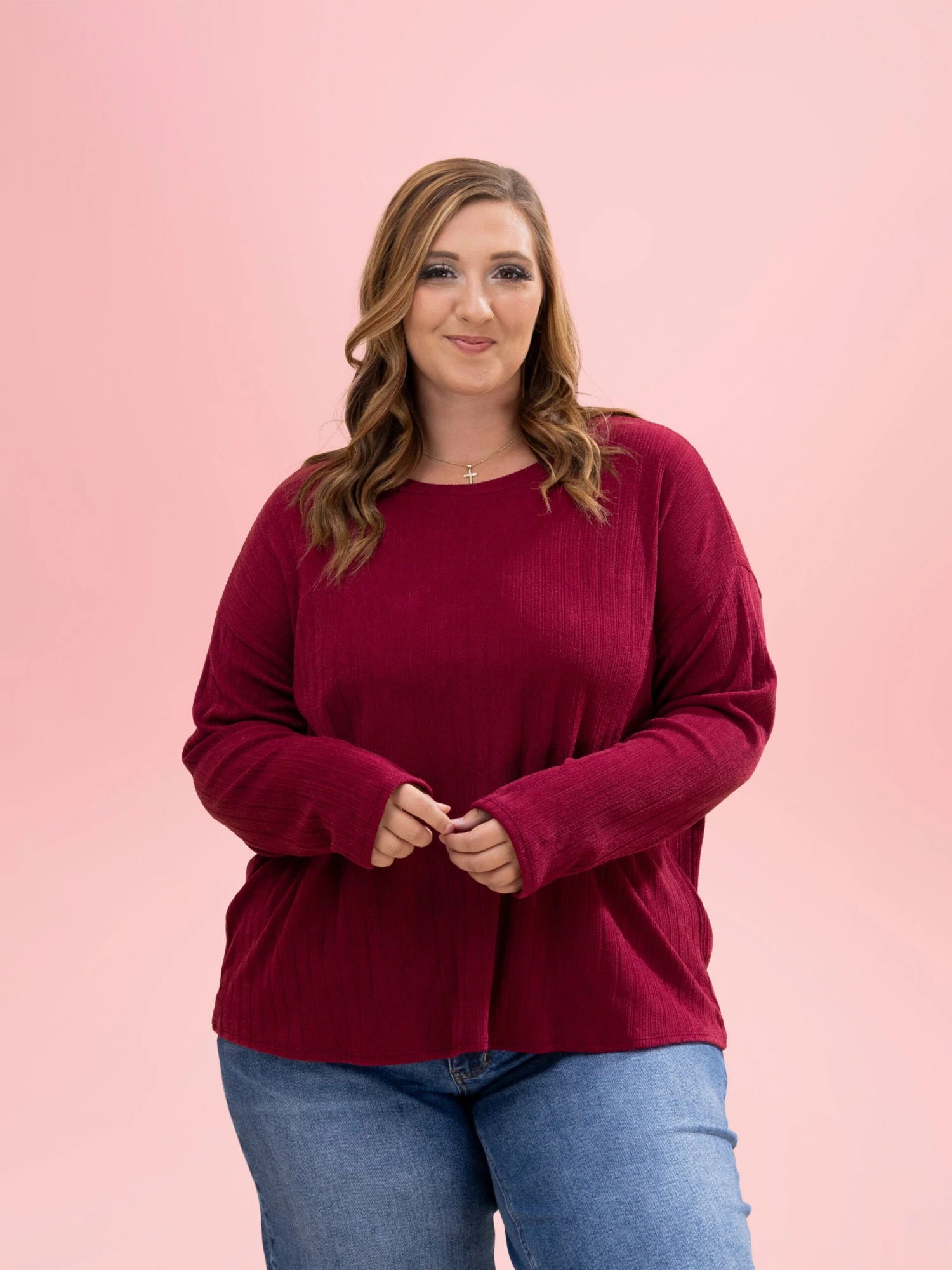 Cozy Long Sleeve Top By DD Design | S-3XL 4 Cozy Long Sleeve Top By DD Design | S-3XL - Image 4