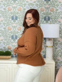 Long Sleeve Half Button Up Collard Top | S-3X 6 Long Sleeve Half Button Up Collard Top | S-3X -Discount Divas Shop f596c36b51e10df308f58520463a6d0c