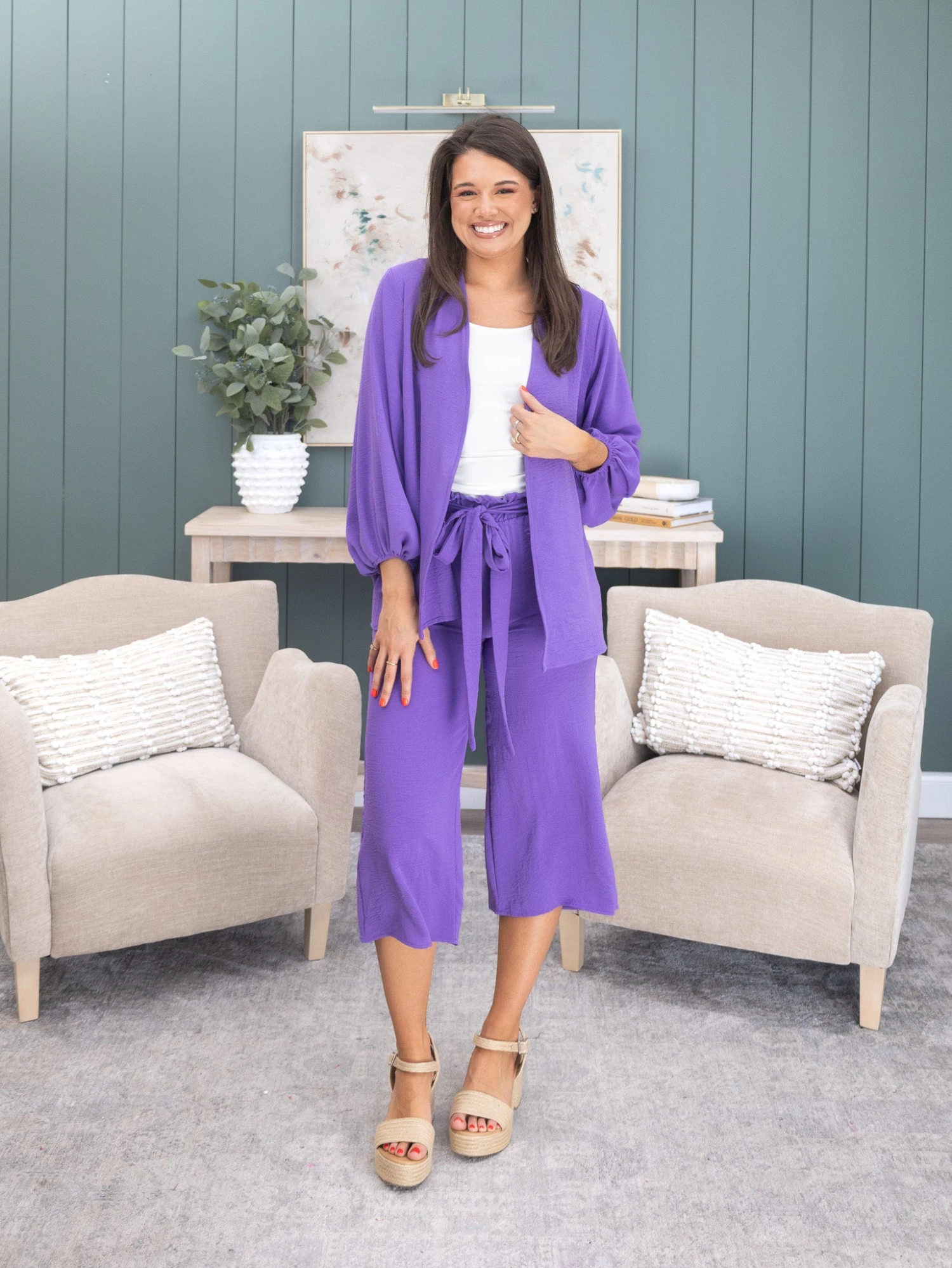 Airflow Balloon Sleeve Cardigan By DD Design | S/M - 2X/3X 5 Airflow Balloon Sleeve Cardigan By DD Design | S/M - 2X/3X - Image 5