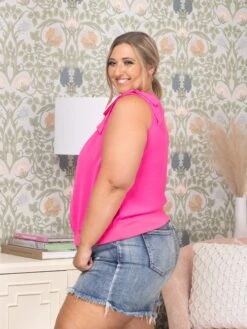 V-Neck Ribbon Detail Sleeveless Top | S - XL -Discount Divas Shop f6012fd22f6062a635a4915245166fa9