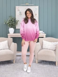 Dip Dye Ribbed Pullover By DD Design | S - 2XL -Discount Divas Shop f63af9c29436bca41e8dbf27e041cbb9