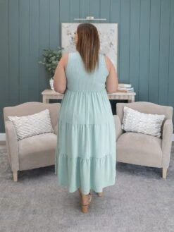 Sleeveless Tiered Dress | S - 3X -Discount Divas Shop f67d01c90074fff246fbc96ab511d337